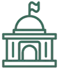 icon of a federal government building