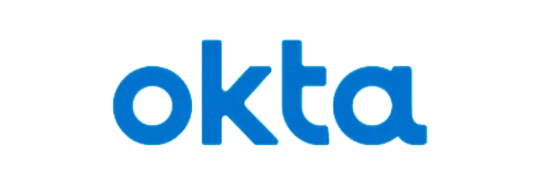 blue okta logo