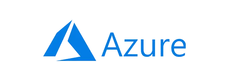 Blue Microsoft Azure logo
