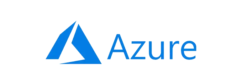 Blue Microsoft Azure logo