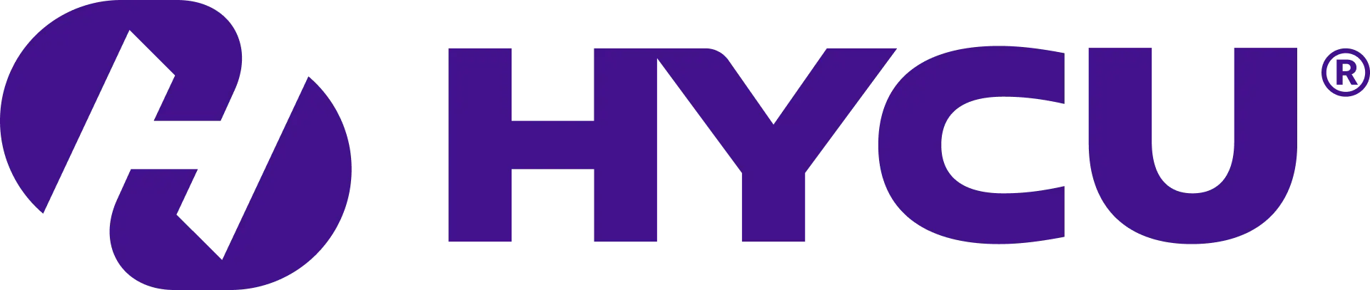 purple HYCU logo